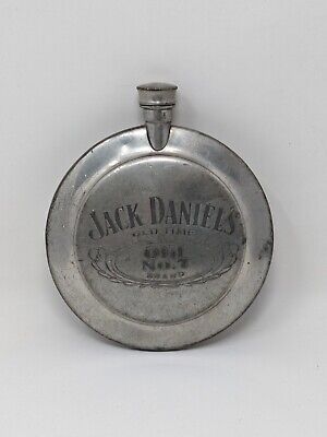 Jack Daniels Old Time No. 7  Flask English Pewter Sheffield England #2016100