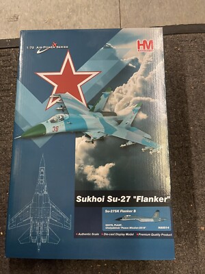 Hobby Master 1 72Sukhoi Su-27sk Flanker B Black HA6014