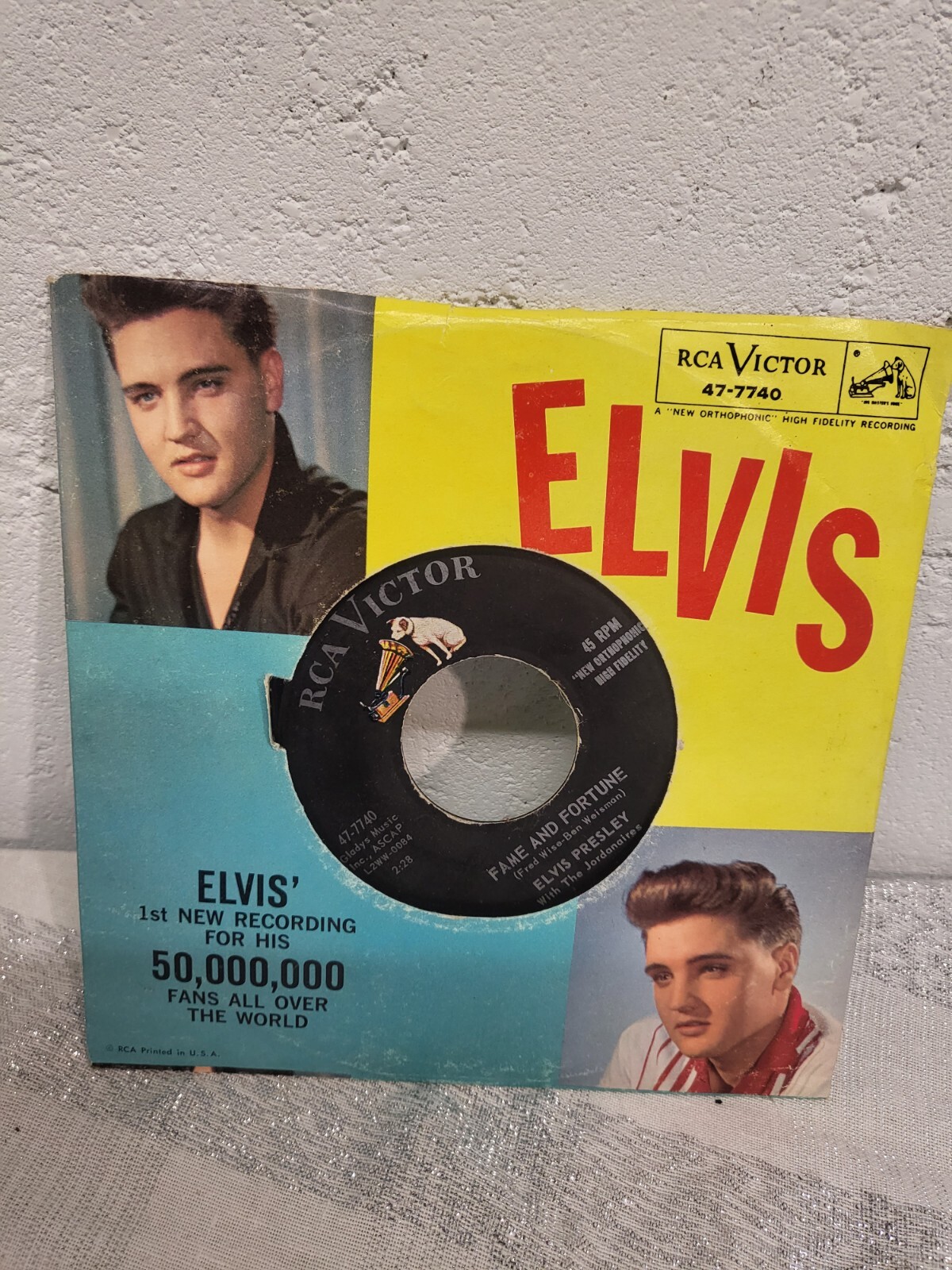 洋楽 Elvis Presley Stuck On You RCA Victor 1960 Elvis Presley RCA Victor Records 47-7740 Stuck on You