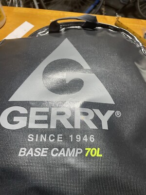 Gerry 70L  Base Camp  - Black New