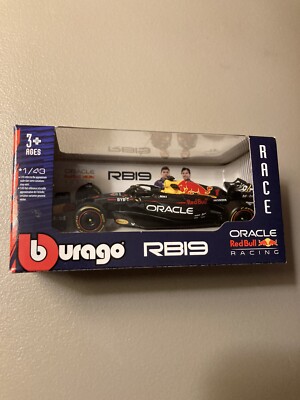 Burago F1 Formula 1 2023 Oracle Red Bull Racing RB19 Max Verstappen #1 1:43 New