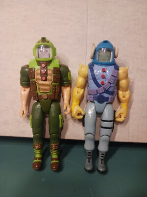 Vintage Video Command Toy Island 1993 Action Figures Lot Of 2 90s Vtg