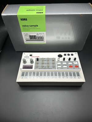 KORG Volca Sample Digital Sampler Sequencers Live Performance - Working - Video