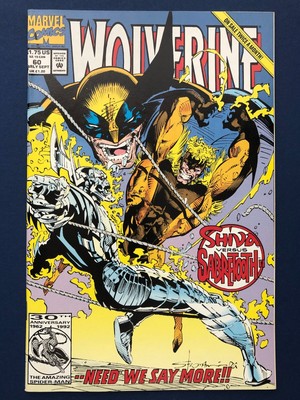 Wolverine #60 (1992) Marvel 1st Kestrel aka John Wraith VF-NM