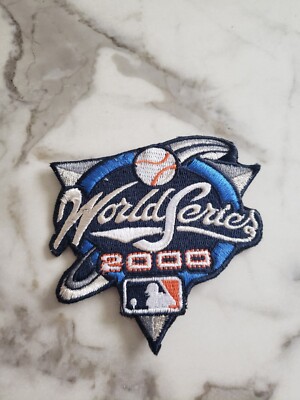 New York Yankees vs New York Mets 2000 World Series Logo Jersey Sleeve Patch
