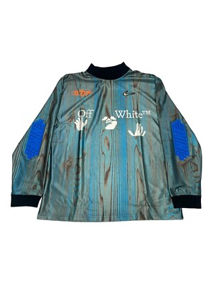 【限定モデル】Off-White x Nike Jersey 001 Blue OFF-WHITE x Nike 001 Soccer Jersey Blue Men's - FW22 - US