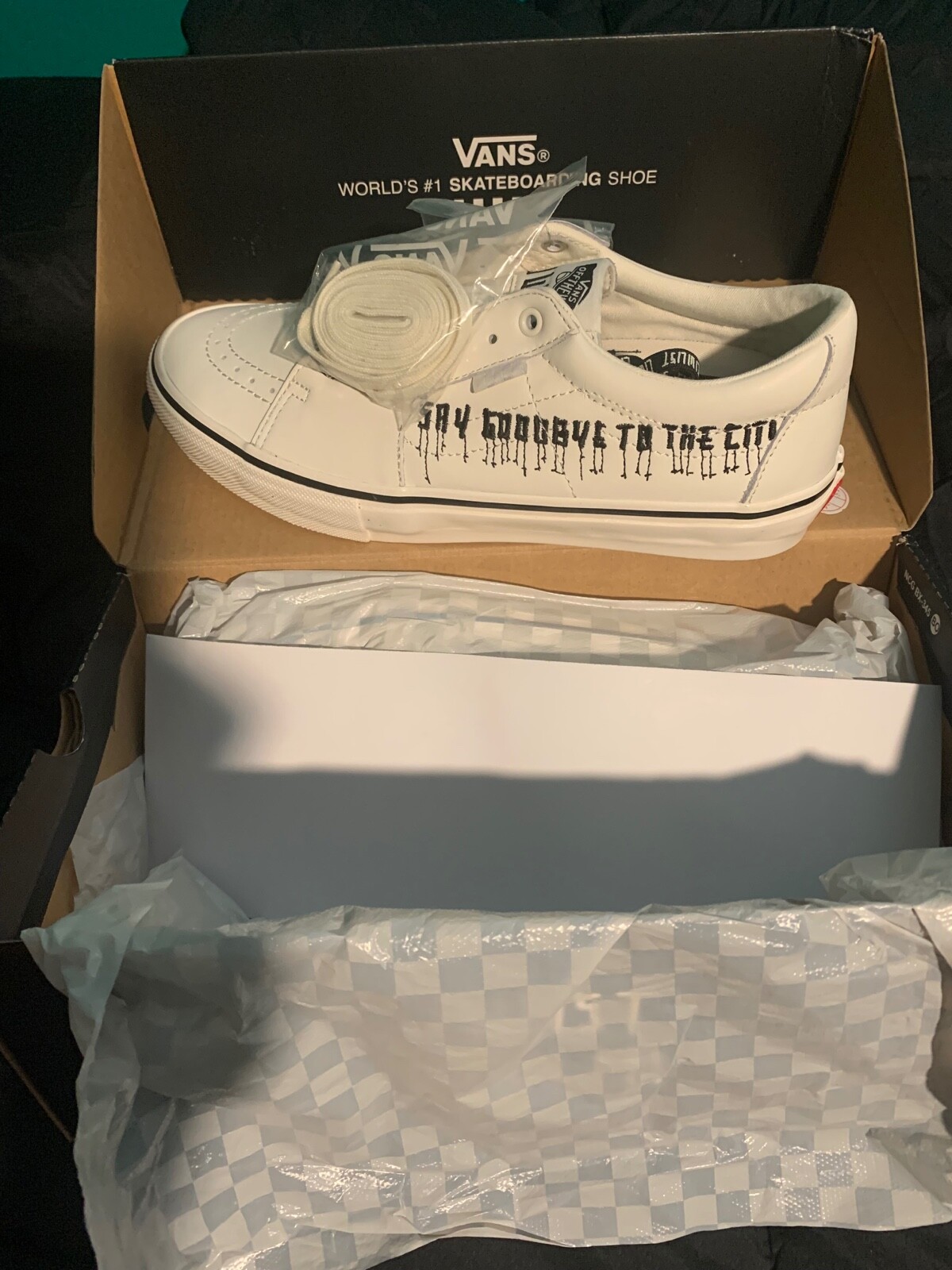 Pre-owned Vans X Civilist Snow White Berlin Skate Sk8-low Sneakers Limited-edition