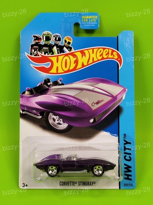 Hot Wheels HW CITY '13 ~ CORVETTE STINGRAY (Purple) (203/250) X1972 New!