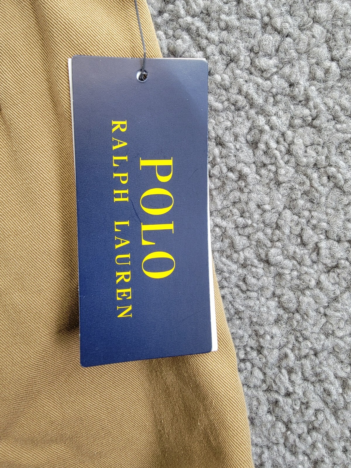 Polo Ralph Lauren 8-Inch Relaxed Fit Chino Shorts Men's 38 Sandsurf Button Zip - Picture 16 of 17