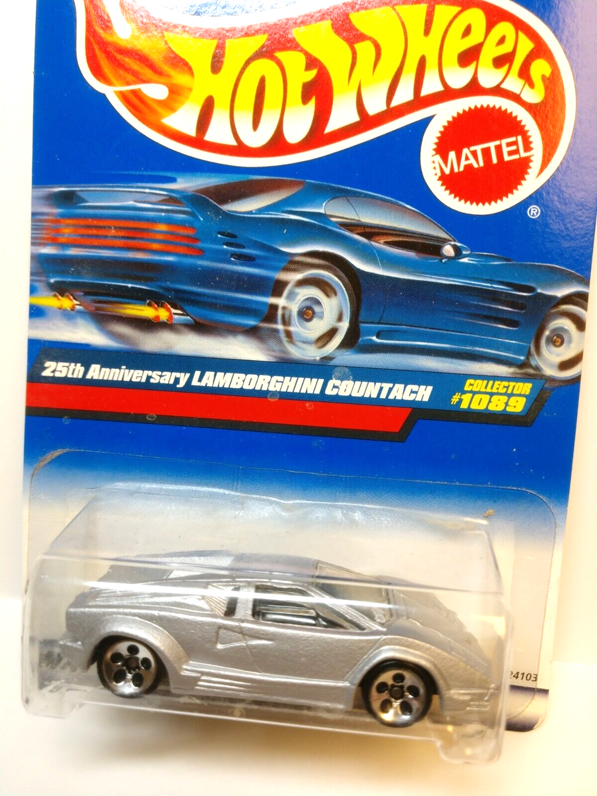 GMHO119○VARO.S.A. VALENTI / バロッサバレンティ チェ 1999 Hot Wheels 25th Anniversary Lamborghini Countach Silver