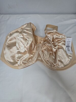 Goddess SZ 46I Nude Floral UW Full Coverage Bra NWT GD6630
