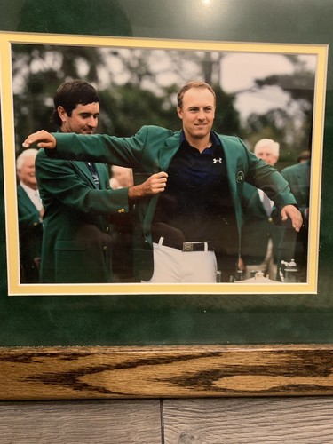 Jordan Spieth Authographed 2015 Masters Flag