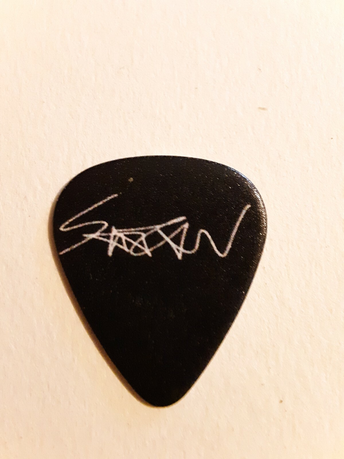 Anthrax Guitar Pick SUPER RARE Scott Ian VAMPIRE Concert used