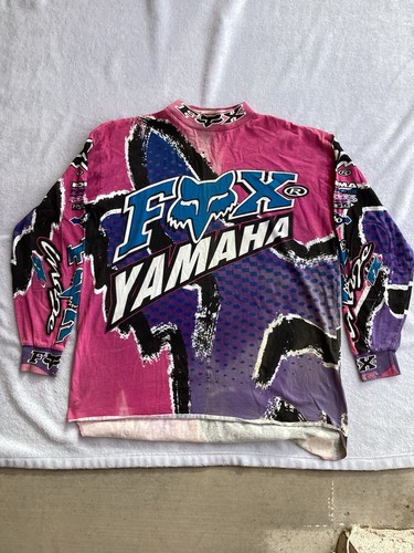 FOX RACING YAMAHA モトクロスシャツ　長袖カットソー FOX RACING YAMAHA モトクロスシャツ 長袖カットソー - メルカリ