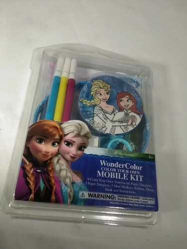 Disney Frozen Color Your Own Wonder Color-Mobile Kit, Multi-Color