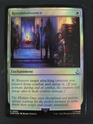 Reconnaissance NM FOIL Universe's Beyond: Assassin's Creed MTG FREE SHIPPING