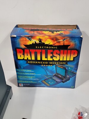  HASBRO Electronic Battleship Advanced Mission Game 2000 Planes TESTED! 