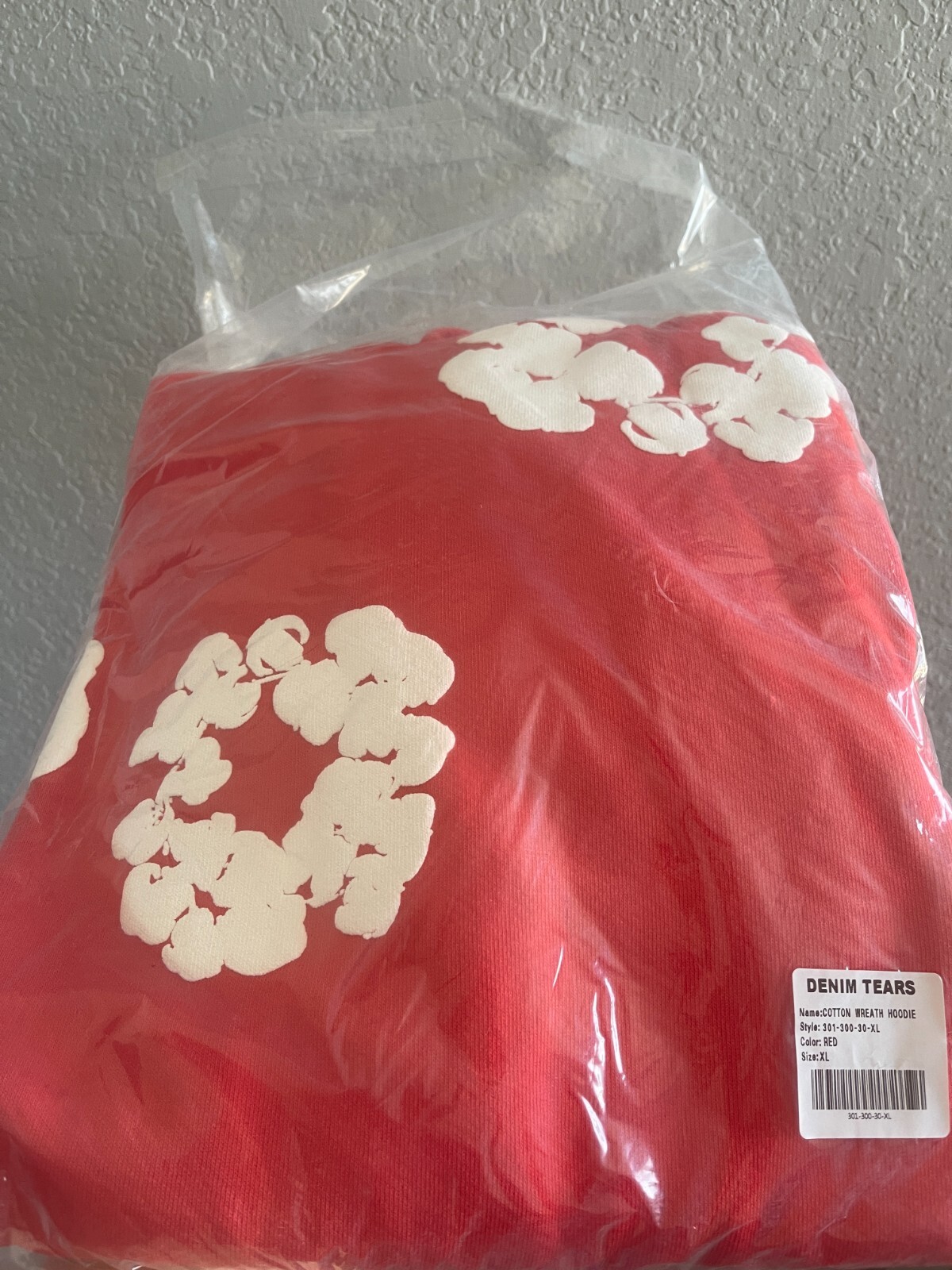 Pre-owned Denim Tears Red Hoodie - S M L Xl - ? Sale- Fast Free Shipping ?