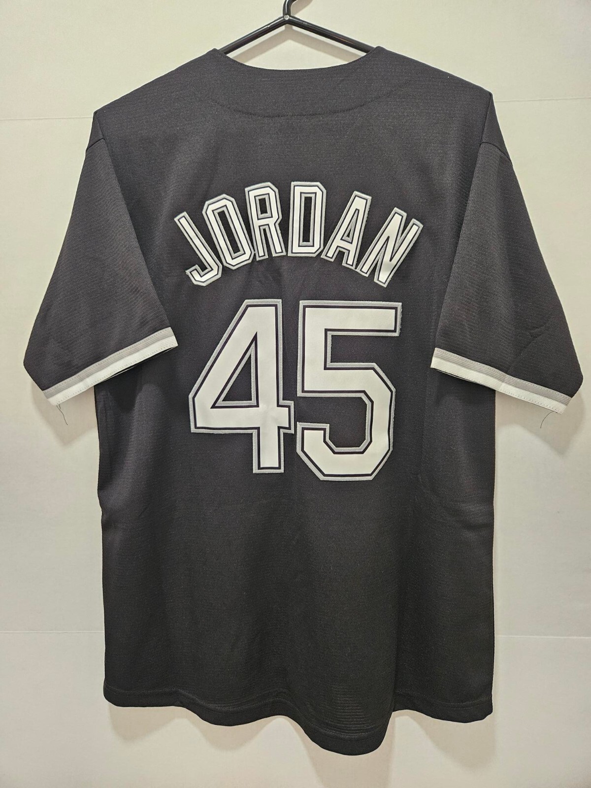 Tocament Birmingham Barons Jordan #45 Baseball Jersey BLACK