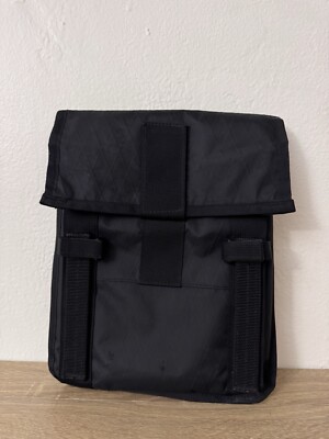Mission Workshop Arkiv Black Folio VX With Blue Green Red Clips