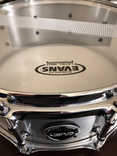 Crush Drums Rolled Aluminum Snare Drum 14” x 5.5”