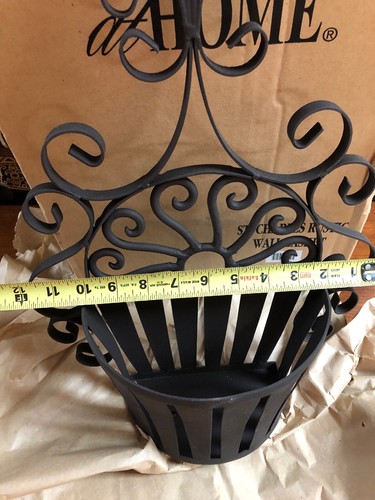 Southern Living At Home 40457 St. Charles Rustic Wall Basket New in Box