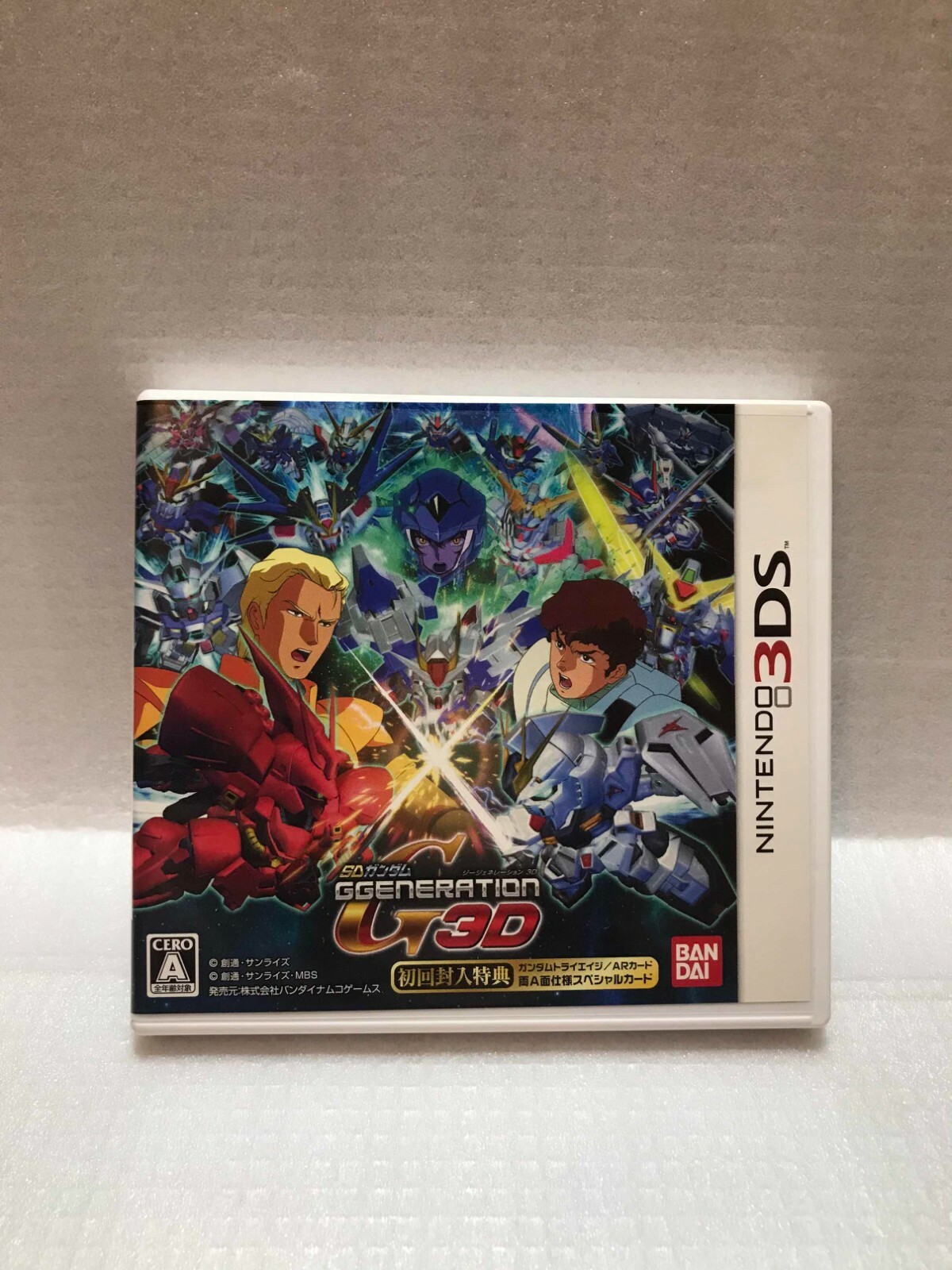 NINTENDO 3DS SD Gundam G Generation 3D With box and