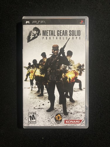 Solid: Portable Ops (sony Psp, 2006) Cib Tested And Working