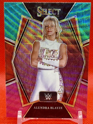 Alundra Blayze 2022 Panini Select WWE Premier Level Tri-Color