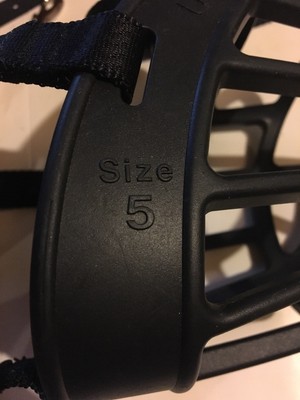 The Company of Animals Baskerville Ultra Muzzle for Dogs Size 5 Unused