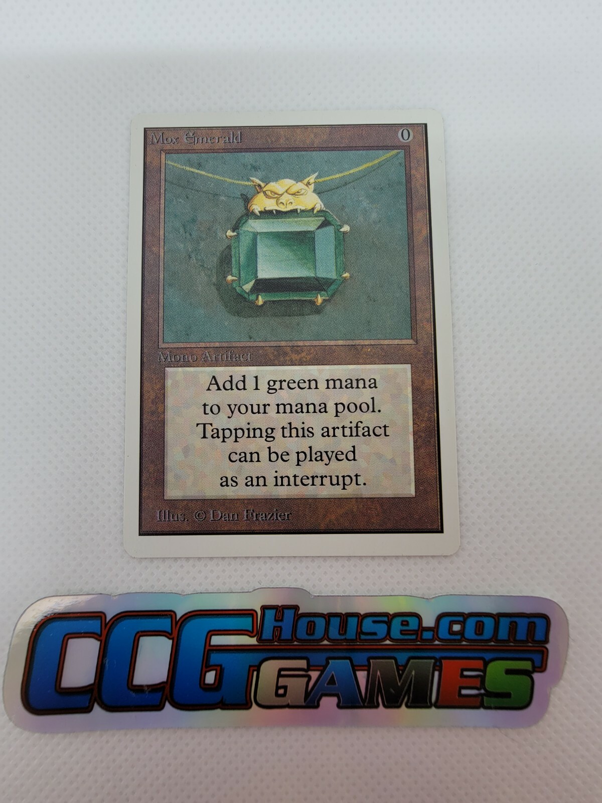 Mox Emerald Unlimited Power 9 Reserved List MTG Magic the Mox Emerald Unlimited Power 9 Reserved List MTG Magic the