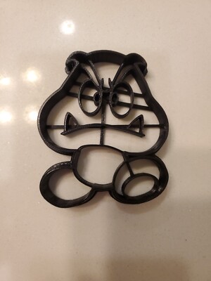 Super Mario cookie cutter- Goomba- Variable Color 3.5'' cookie cutter
