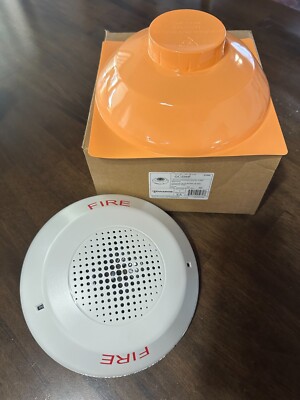 Edwards GCSWF Ceiling Speaker, White, ''Fire'' Marking. FREE SHIPPING