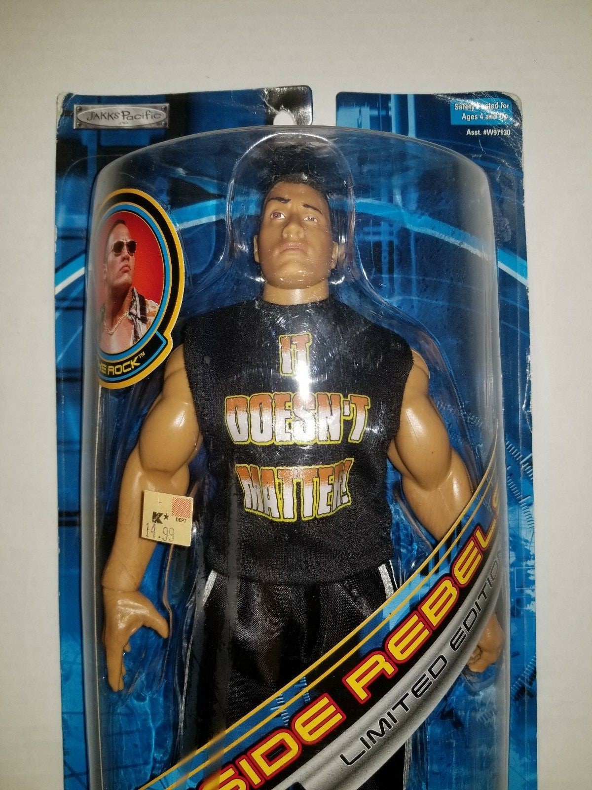 WWF Ringside Rebels THE ROCK 12