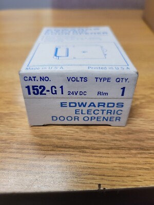 Edwards 152-G1 Electric Door Opener 24vdc