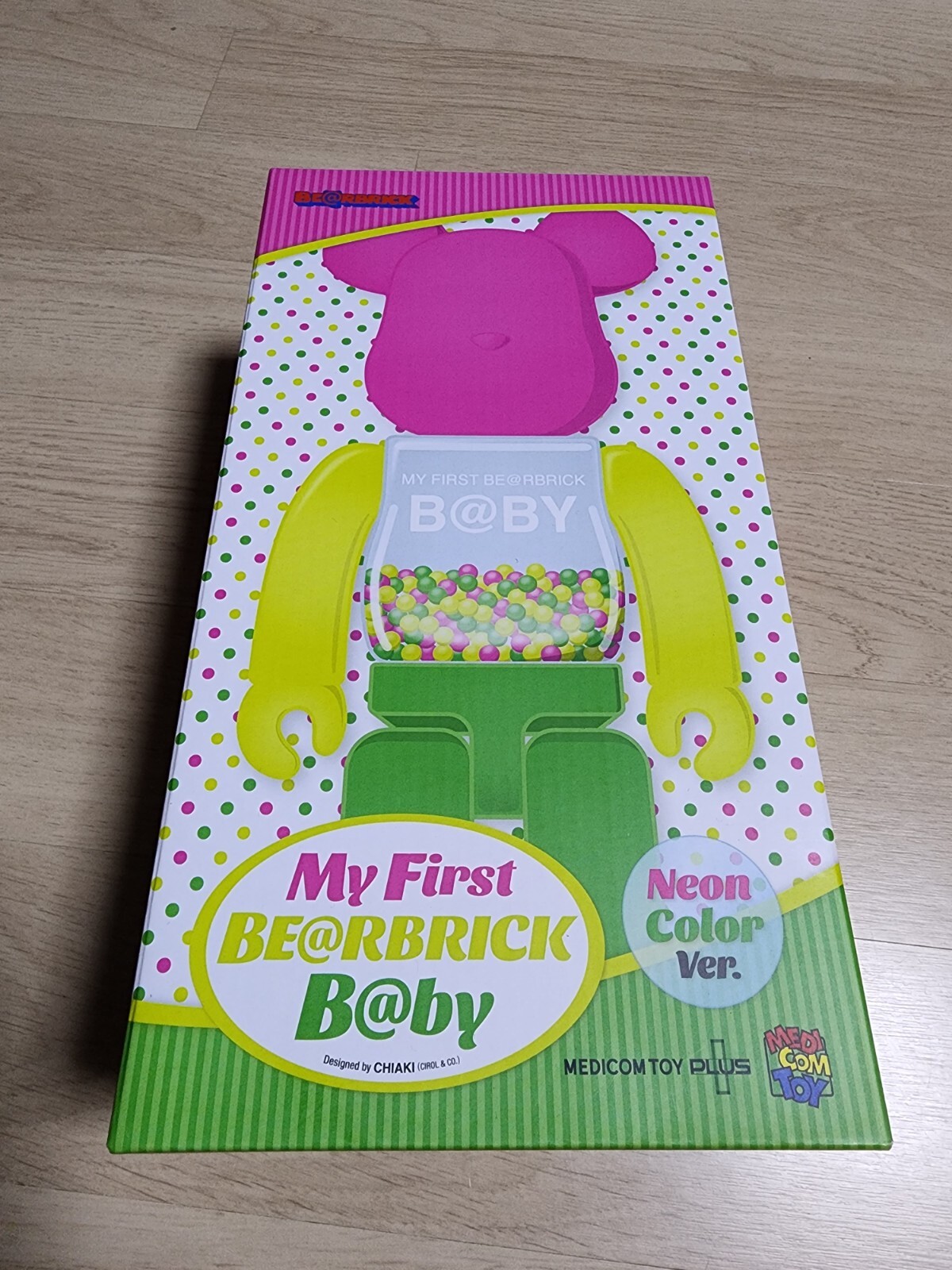 MEDICOM TOY - 数量限定 MY FIRST B@BY NEON ver. 400%ベア/未開封 MEDICOM TOY - 数量限定 MY FIRST B@BY NEON ver. 400%ベア/未