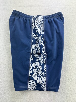 Ocean Pacific OP Mens Lined Swimsuit Trunks Shorts Tag Sz L Best Fit For 30 -32 