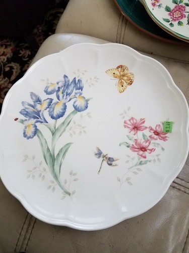 Beautiful Lenox Butterfly Meadow Orange Sulphur 10 1/2