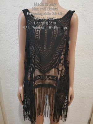 Made In Italy Strandtunika Größe 36-40 Einheitsgröße