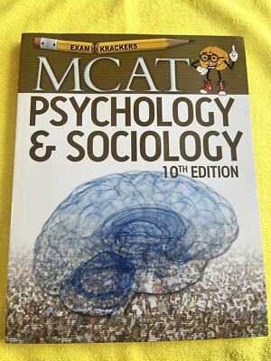 10th Edition Examkrackers MCAT Psychology & Sociology by Jonathan Orsay...