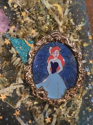 Ariel From The Little Mermaid FANTASY LE Portrait Pin 