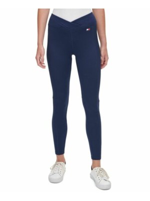 

TOMMY HILFIGER Женские темно-синие леггинсы скинни для активного отдыха  XS, Navy, TP09020P