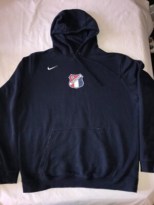 NIKE Penn State BEHREND LOGO Erie Pennsylvania SOCCER Navy Blue HOODIE Men's M