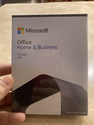 Microsoft Office Home & Business 2021 For PC/Mac T5D-03518 Brand New Retail Box