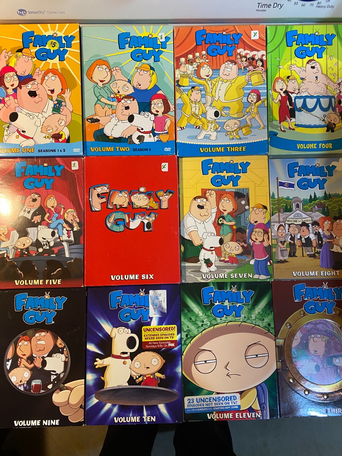 Family Guy Season DVD Box Set Lot Complete Volume 1-11 and