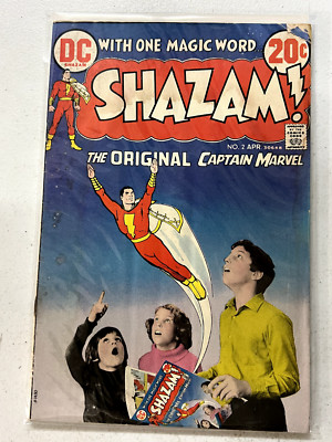 Shazam! #2 Mr. Tawny Mr. Mind DC Comics  1973 | Combined Shipping B&B