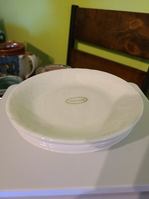Set Of 4 Utsuwakan Dessert Plates Valencia Pattern 
