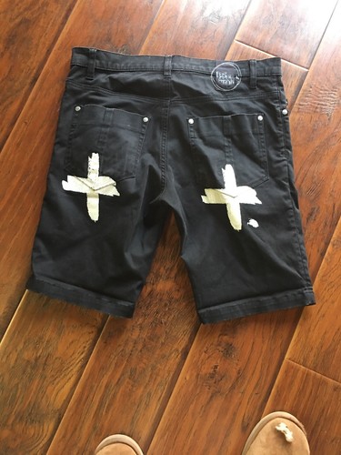 Federation Rocco Men Black Shorts size 30