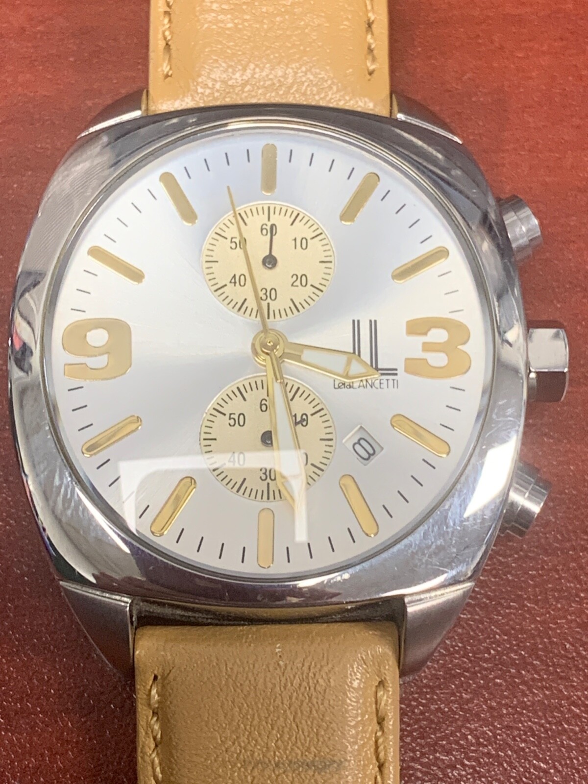 Men's Leidi Lancetti Chrongraph Watch With New Battery