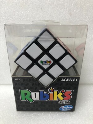 Rubik 3x3 Puzzle Cube Game With Stand Rubik's Hasbro Toy Original